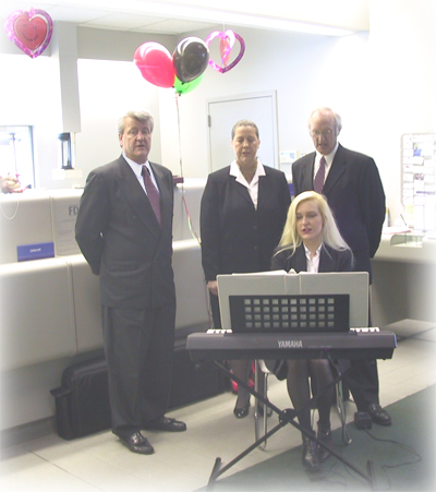 The Island Singers in Performance on Tuesday, February 3, 2004 in the Citibank Financial Center, Levittown , New York at the Black History Month Celebration