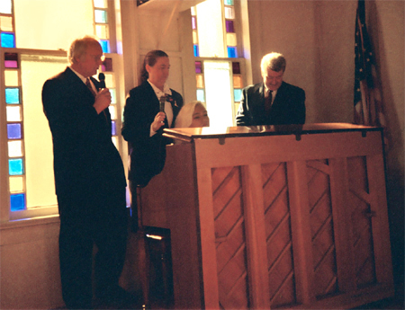 The Island Singers in Performance on Sunday November 10, 2002 at the 40th Anniversary Celebration of a Pentecostal Church in Port Washington in the Port Washington Assembly of God, NY